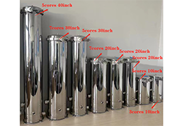 Stainless Steel 304 Cartridge Filter Housing